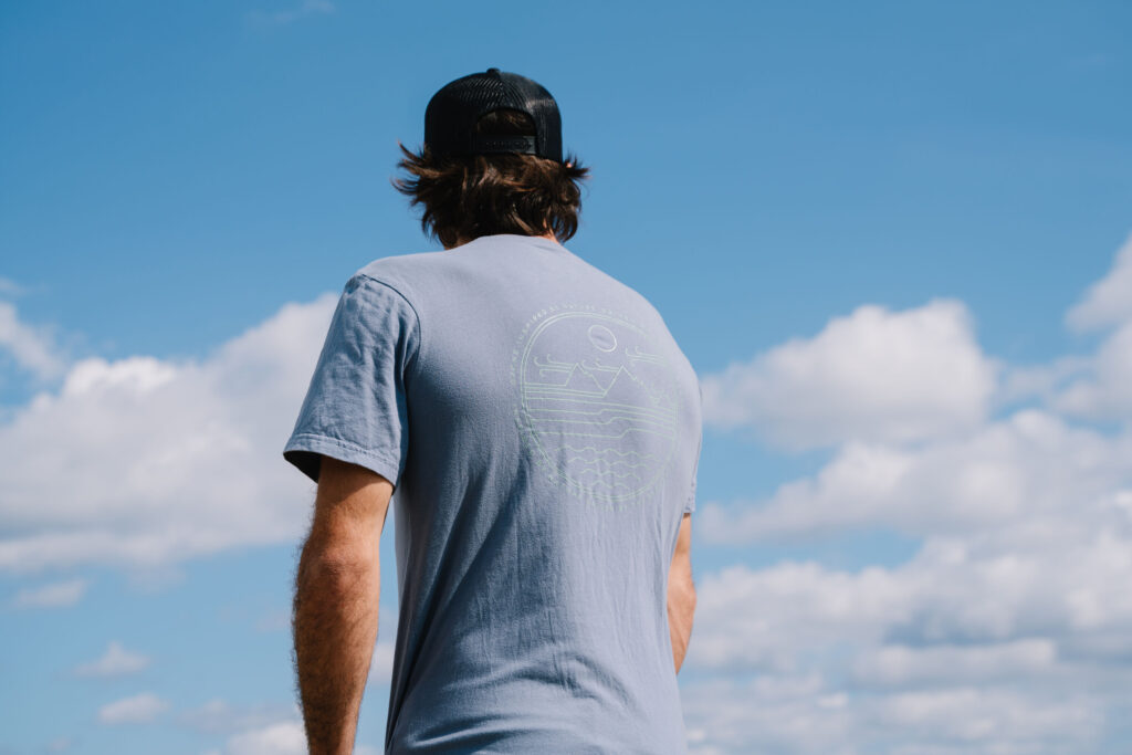 Inspired-T-shirt blue
