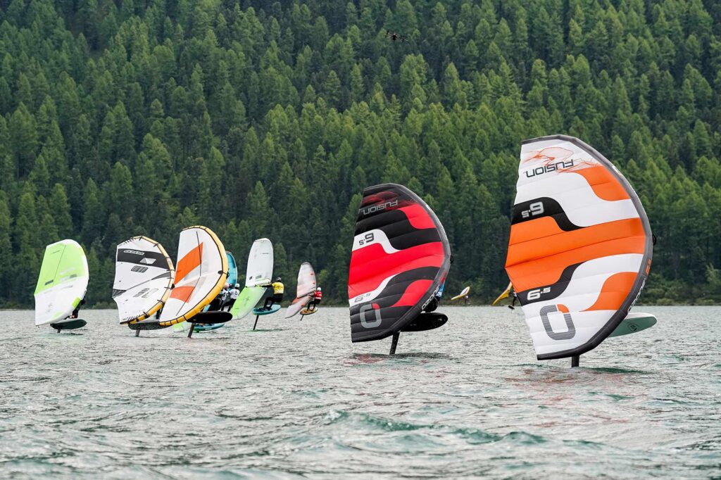 Ozone Fusion wing at the Formula Wingfoil European championships 2024