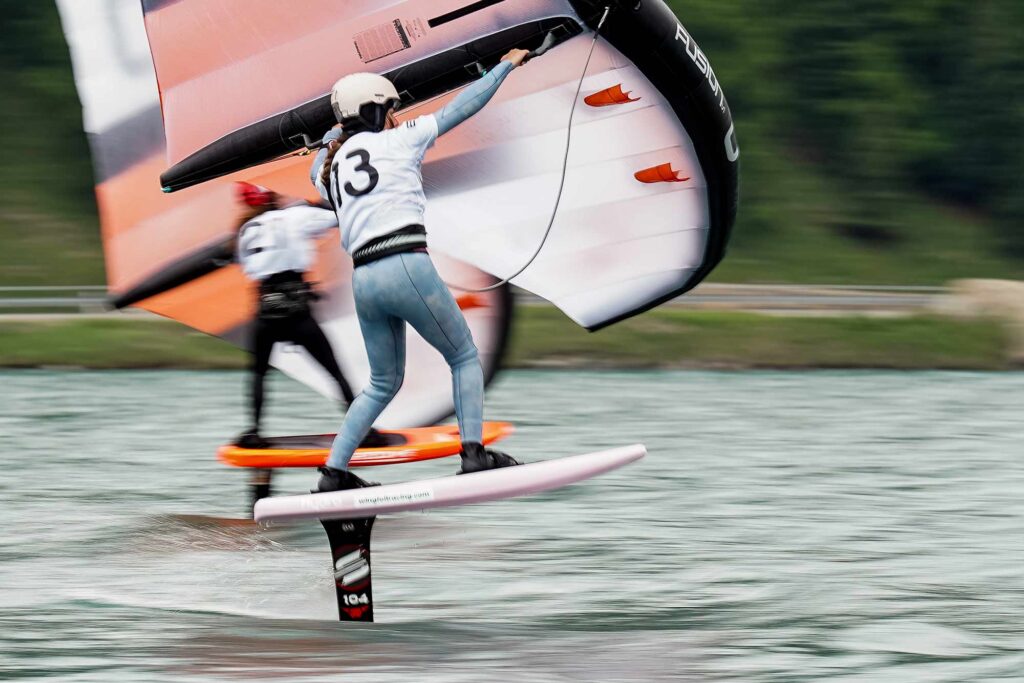 Ozone Fusion wing at the Formula Wingfoil European championships 2024