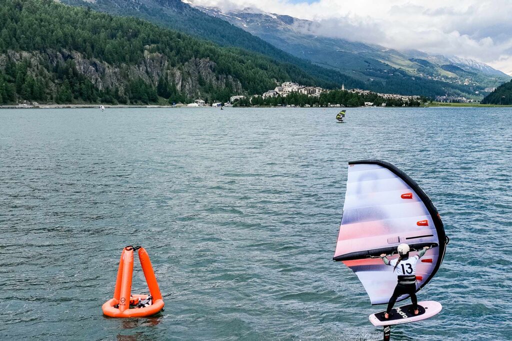 Ozone Fusion wing at the Formula Wingfoil European championships 2024