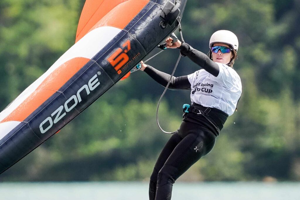 Ozone Fusion wing at the Formula Wingfoil European championships 2024
