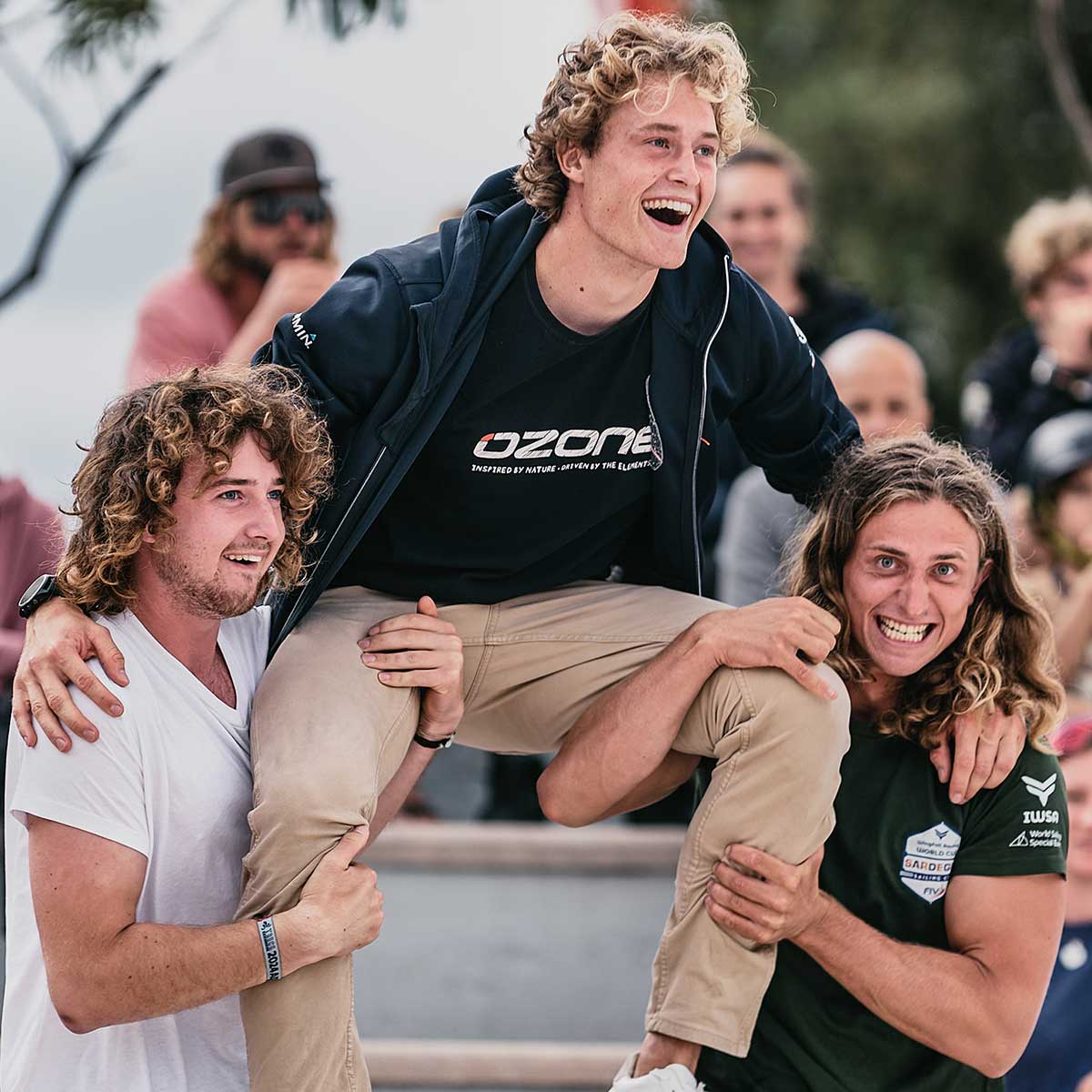 Kamil took his first world cup event win in Sardinia and we’re stoked for him. Mathis coolly contr
