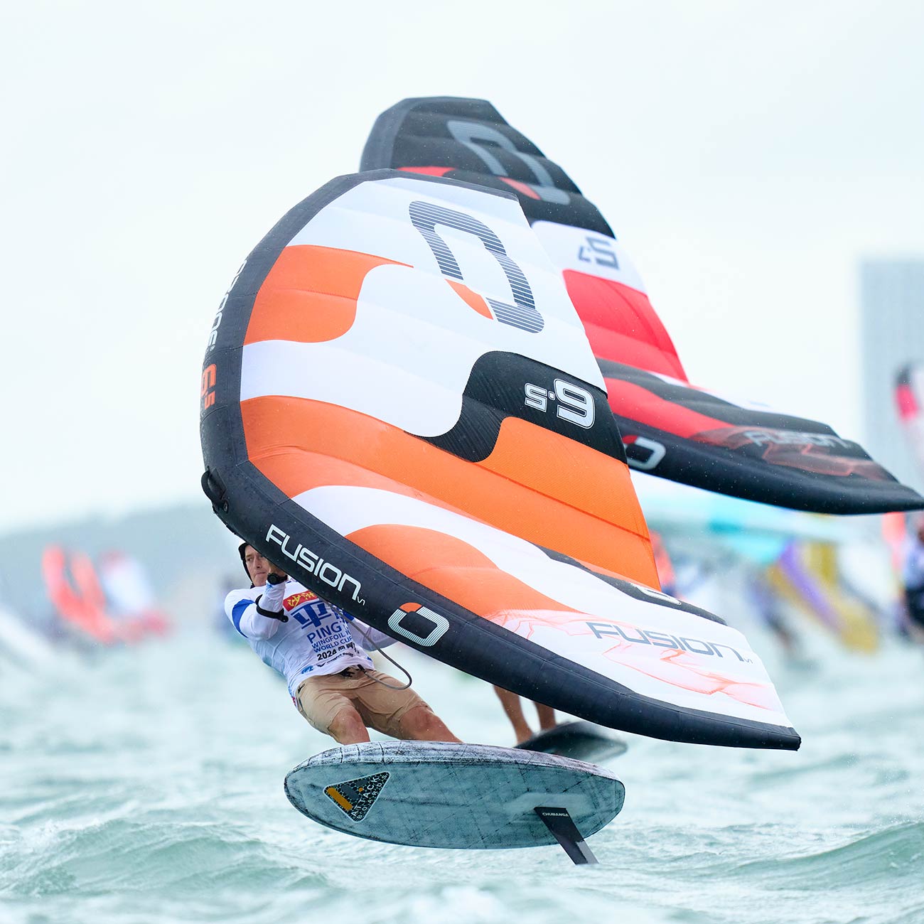 Mathis and Kamil have both been ripping on the Fusion, Ozone’s unique, full double-surface wing de