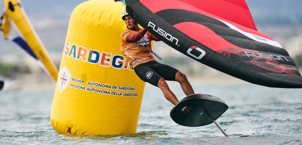 Mathis Ghio Wingfoil Racing world champion