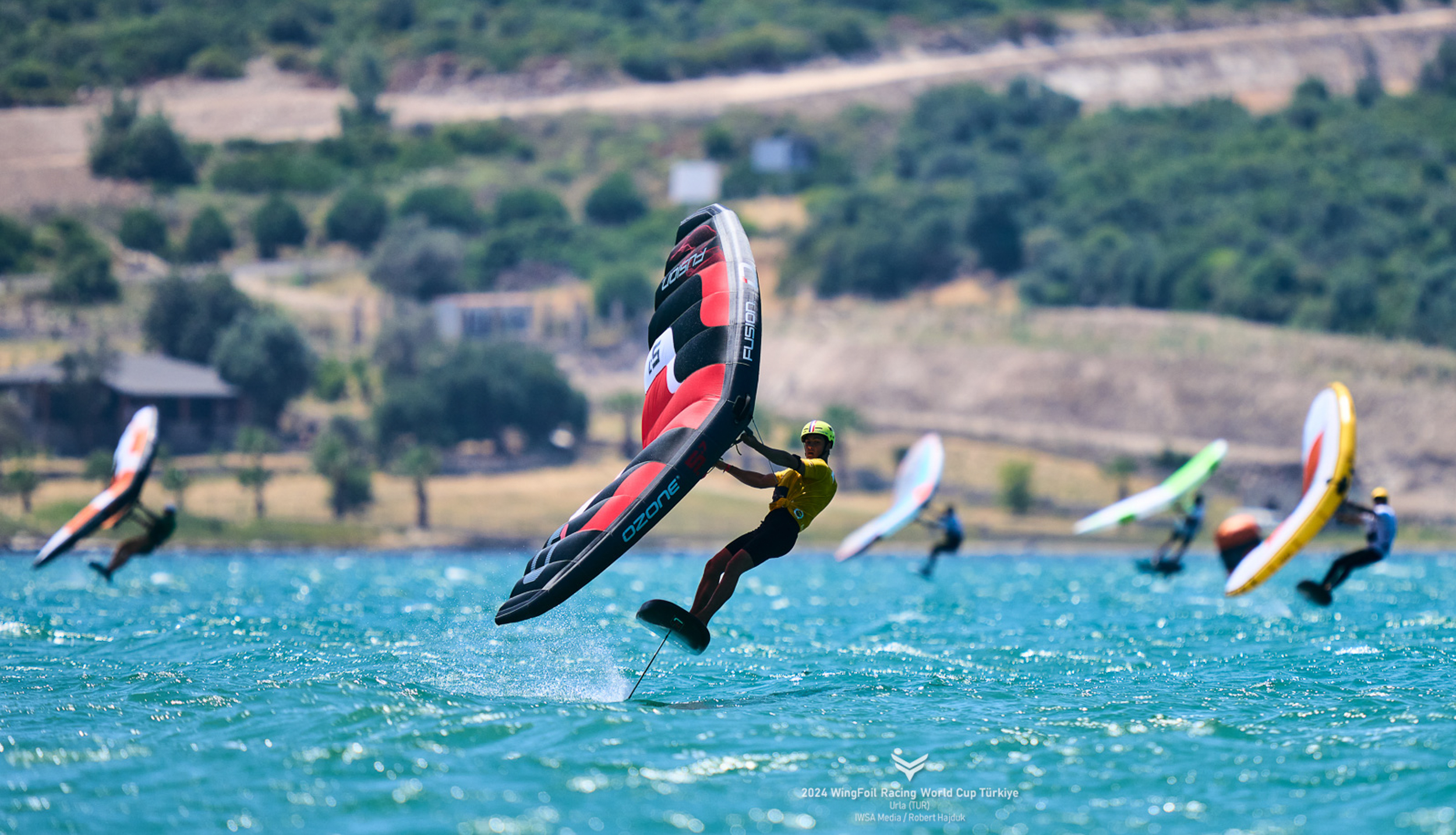 The Fusion has set a new benchmark, with Mathis Ghio smashing through the 40-knot barrier and clinch