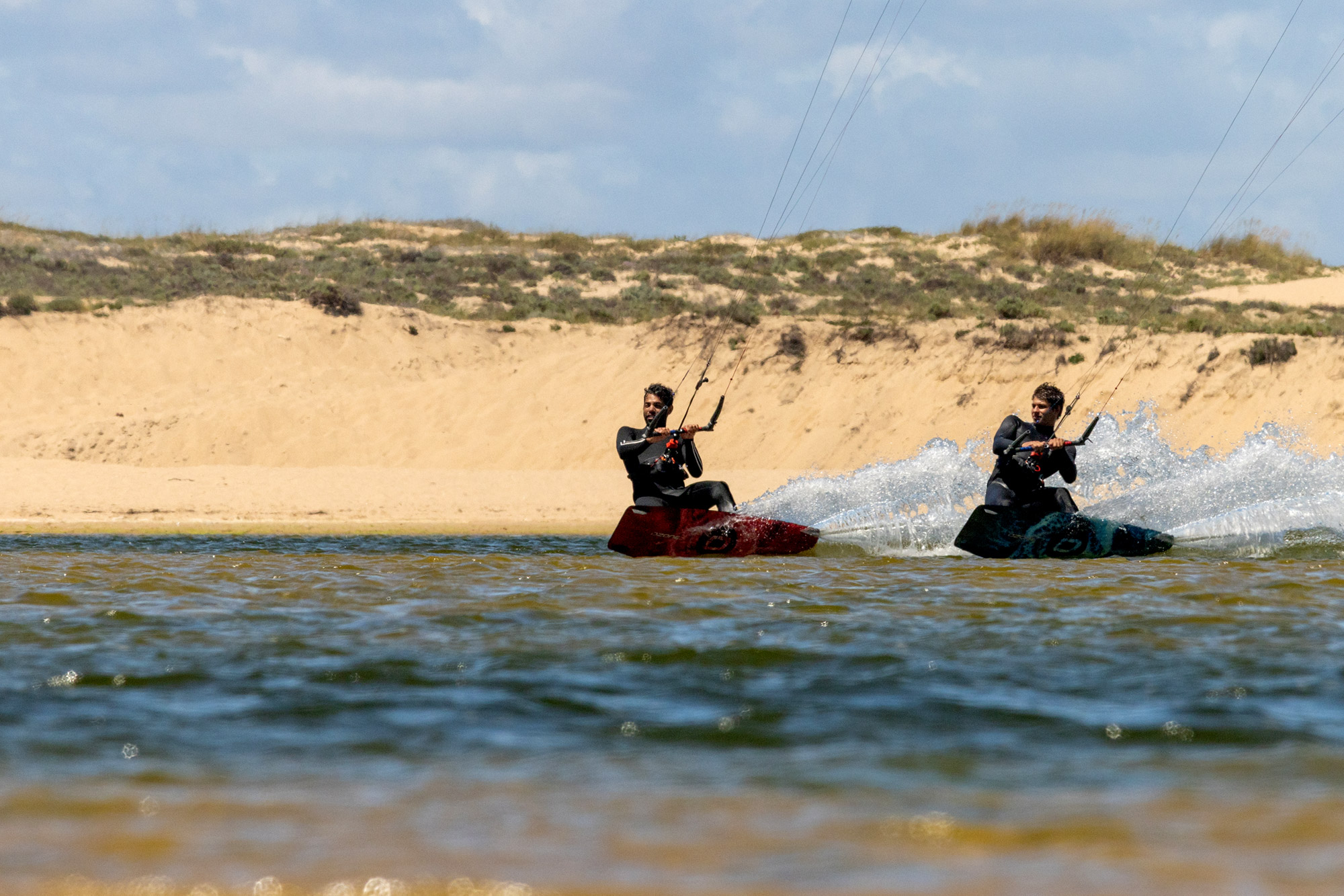 The Infinity V4 grips and tracks upwind with ease, yet feels smaller and snappier underfoot compared