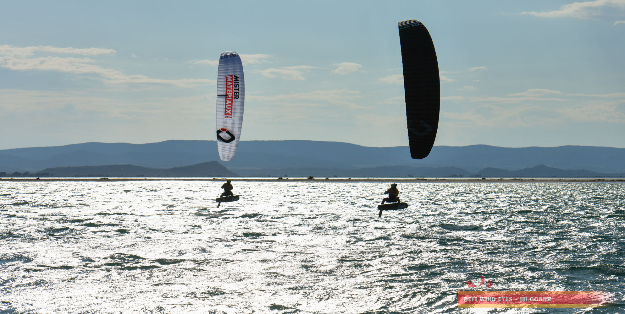 OZONE DOUBLES UP AT DEFI KITE
Ozone team rider Axel Mazella doubled up on his success on home waters