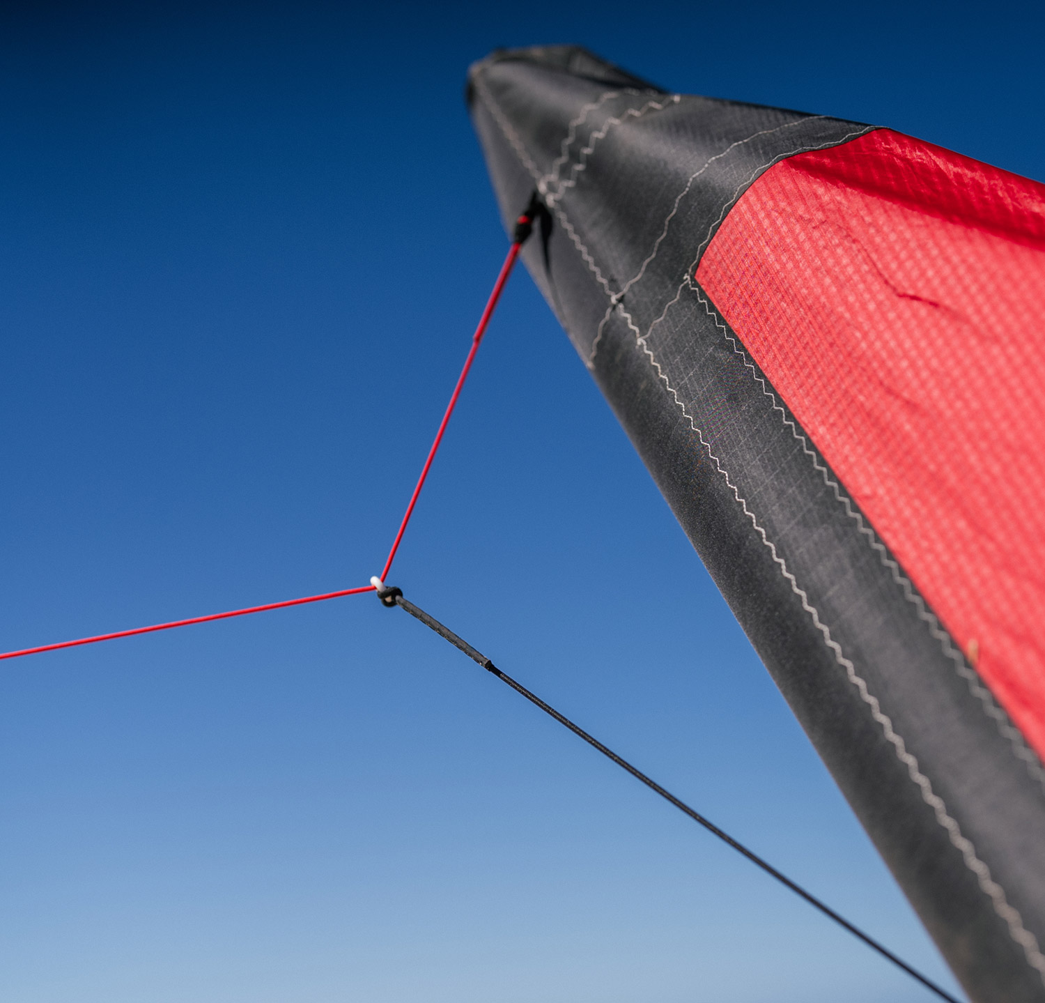 RETRACTING REAR BRIDLE LINE SYSTEM
Introduced on the V4, the Catalyst’s retracting rear bridle