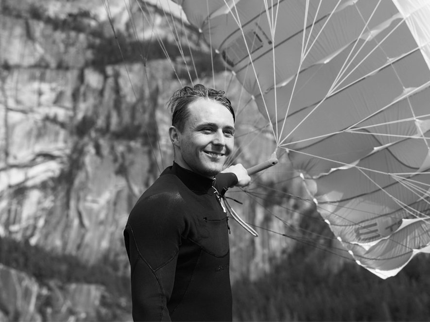 Jack Rieder Canadian kiteboarder
