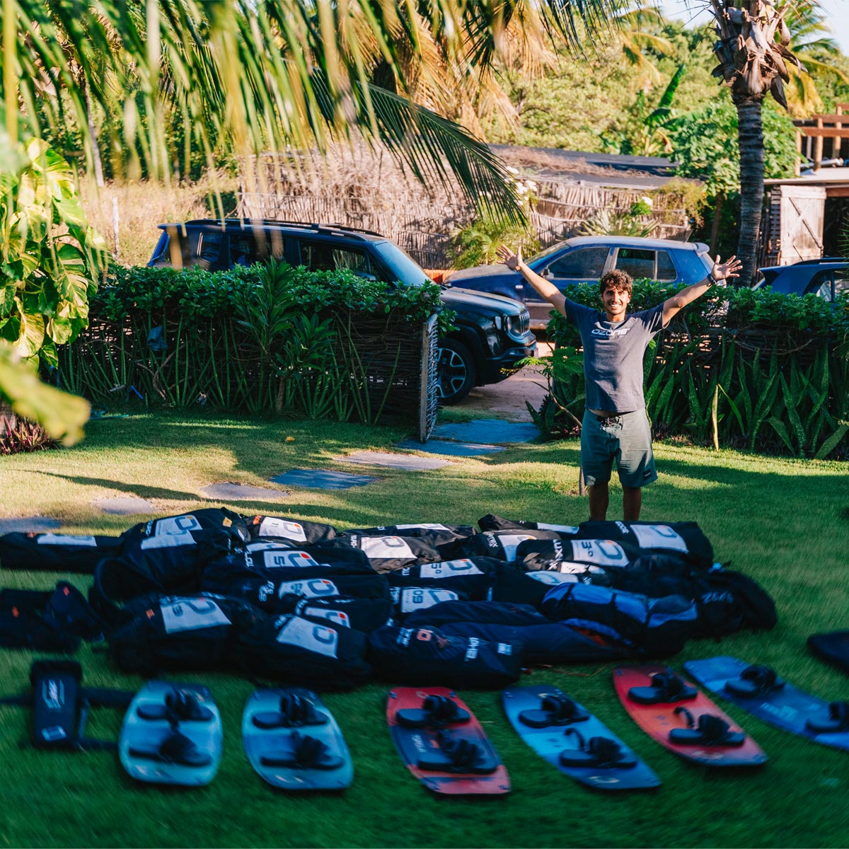 Q: Which products have been the favourites for people who are on demos, both wing and kite gear?

Sa