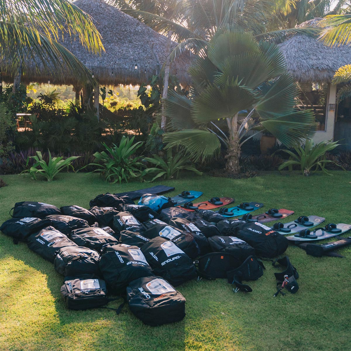 Q: So now you’re heading to Australia. How are you getting the gear from Brazil to Australia?

San