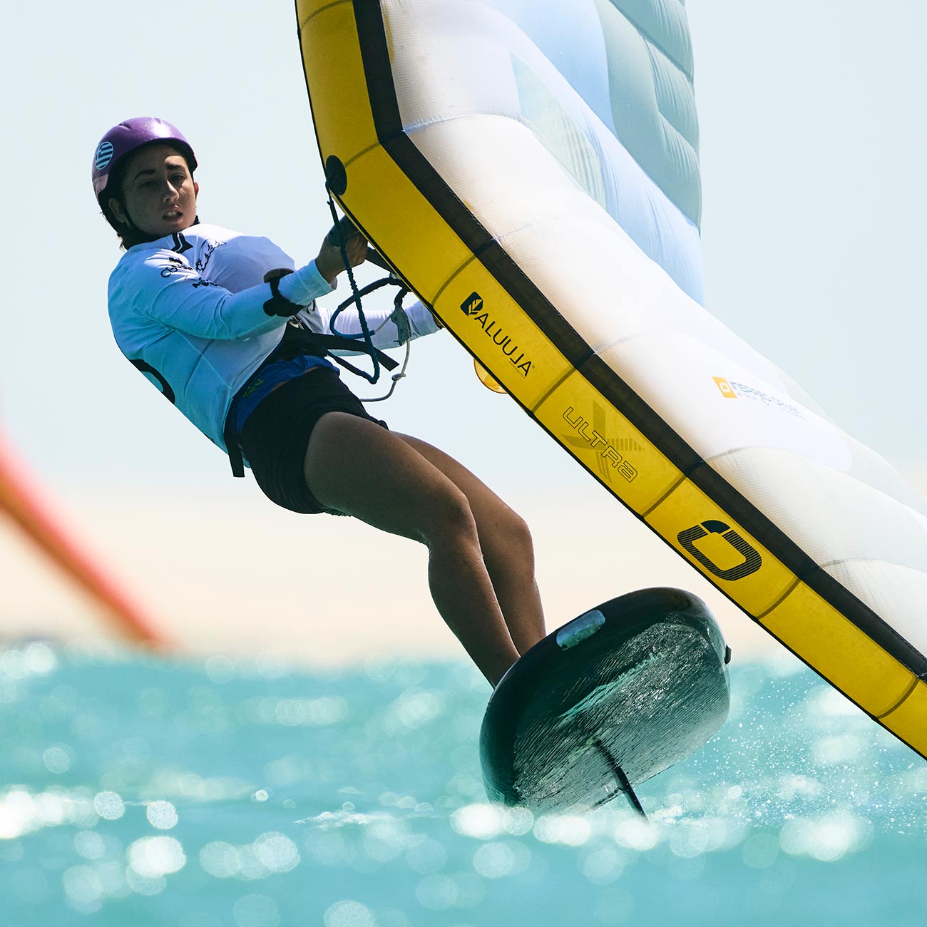Greece’s Aimilia Kosti also rides the Fusion V2 Ultra-X, and finished third overall, with her 