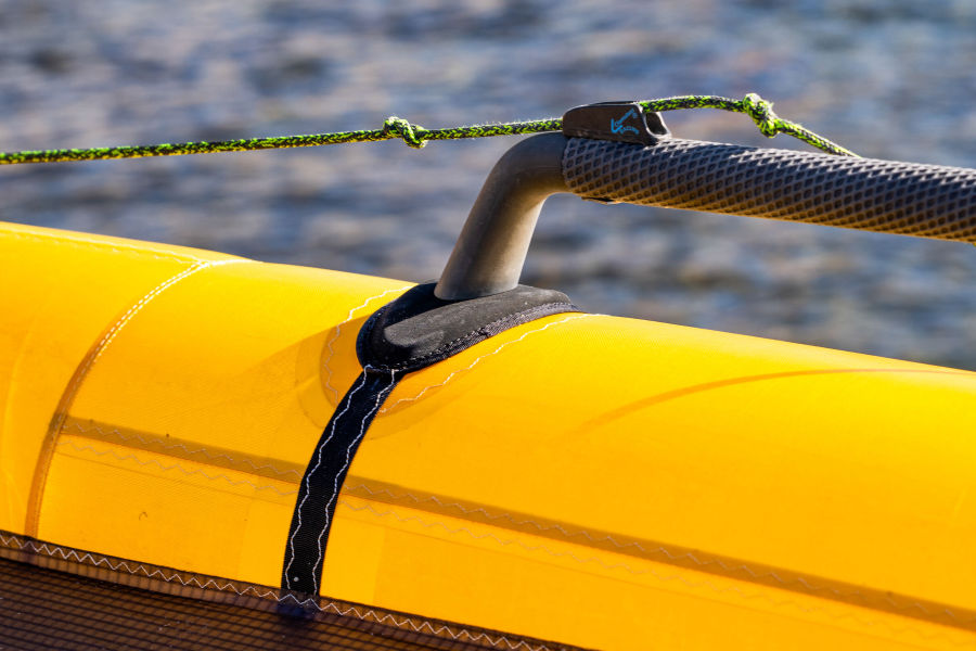 Leech Line Tension Adjustment
