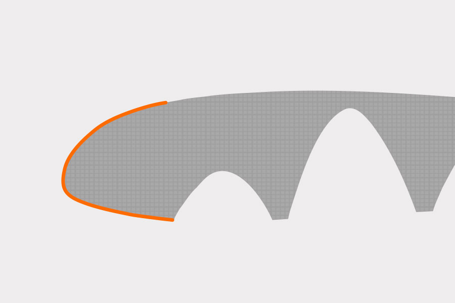 Leading Edge Profile Reinforcements