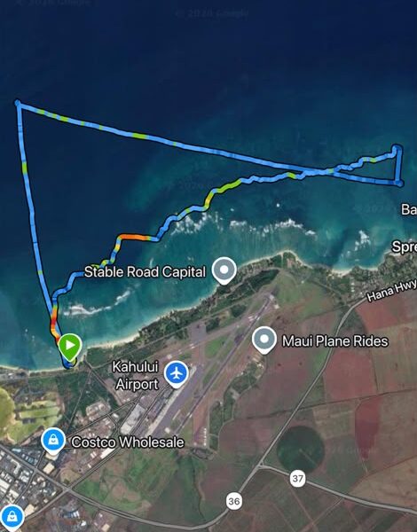 LEAVE YOUR CAR AT THE FINISH (where you began)
WHAT GOES UPWIND, MUST COME DOWNWIND…
Ozone amb