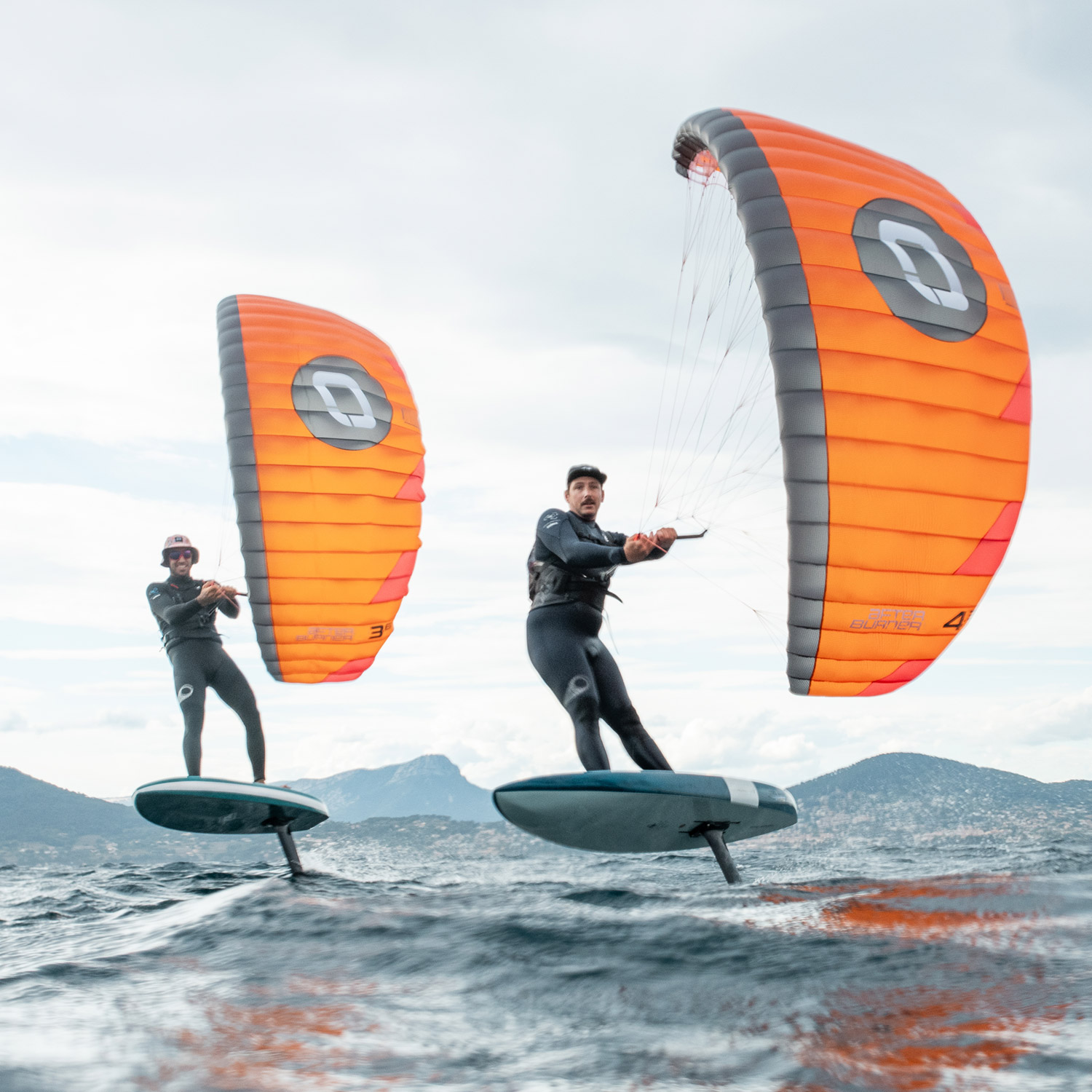 AERODYNAMIC PERFORMANCE

Clean and rock solid leading edge for superloaded session
When sheeted out 