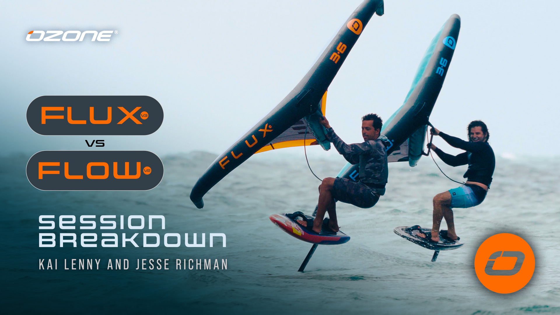Ozone Flux V3 & Flow V2 wing breakdown