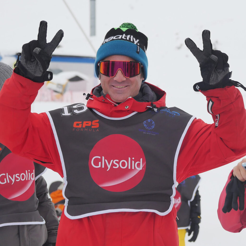 Simone Borgi GPS IKA Snowkite World Champion